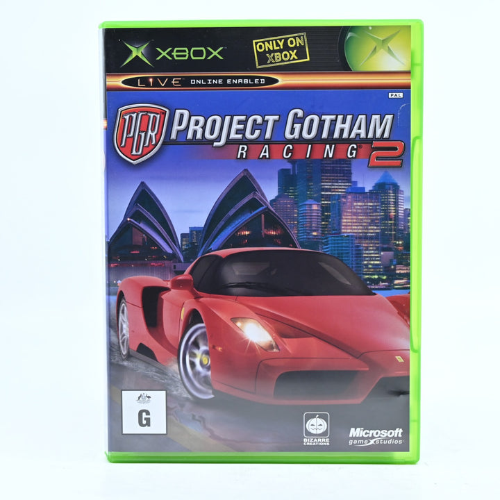 Project Gotham Racing 2 - Original Xbox Game + Manual - PAL - FREE POST!