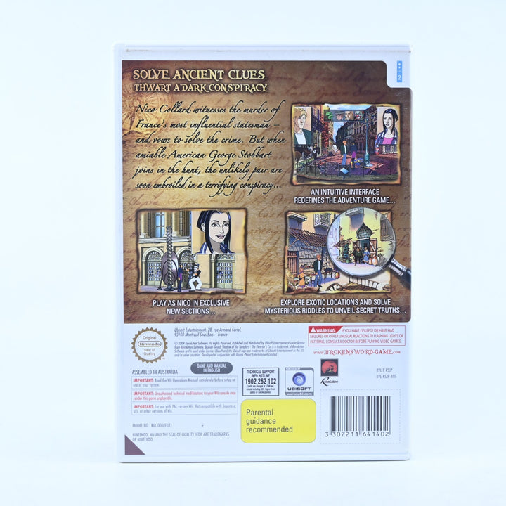 Broken Sword: Shadow of the Templars Director's Cut - Nintendo Wii Game - PAL