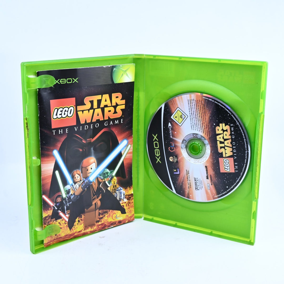 LEGO Star Wars: The Video Game - Original Xbox Game + Manual - PAL - MINT DISC!