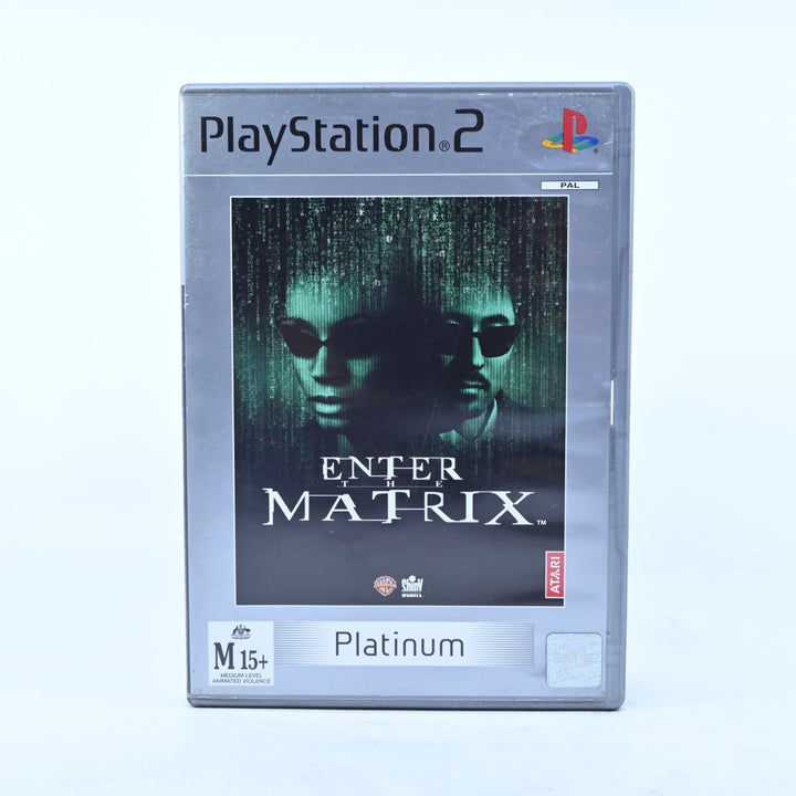 Enter the Matrix - Sony Playstation 2 / PS2 Game + Manual - PAL