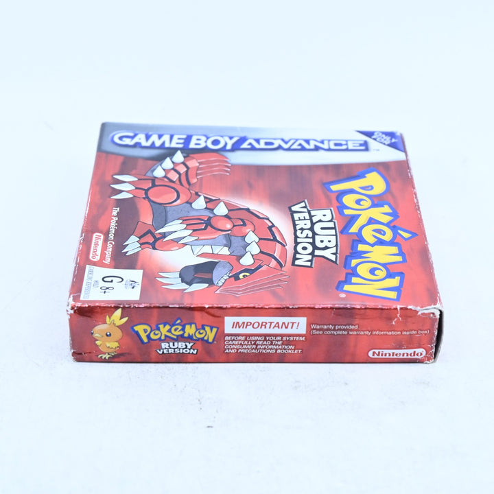 Pokemon Ruby Version - Nintendo Gameboy Advance / GBA Boxed Game - AUS PAL