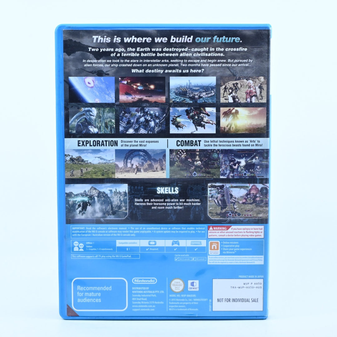 Xenoblade Chronicles X - Nintendo Wii U Game - PAL - FREE POST!