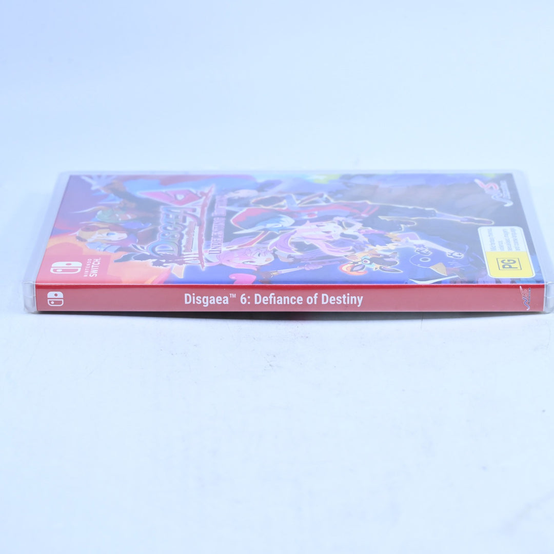Disgaea 6: Defiance of Destiny - Unrelenting Edition - SEALED! - Switch Game