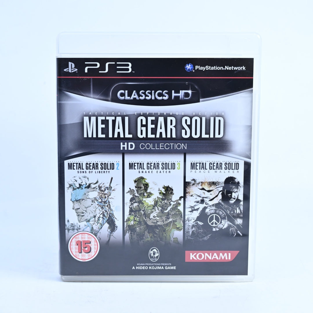 Metal Gear Solid HD Collection - Sony Playstation 3 / PS3 Game + Manual