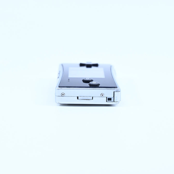 Black / Silver - OXY-001 - Nintendo Gameboy Micro Console / GBA Console - PAL