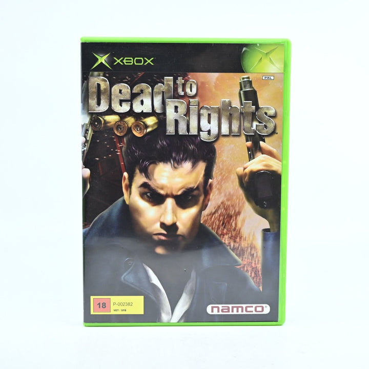 Dead to Rights - No Manual- Original Xbox Game - PAL - MINT DISC!