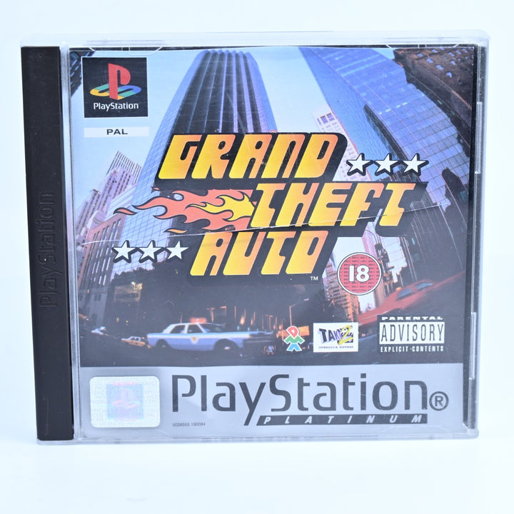 Grand Theft Auto - Sony Playstation 1 / PS1 Game - No Manual or Map - PAL
