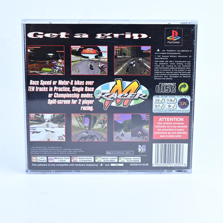 Moto Racer - Sony Playstation 1 / PS1 Game + Manual - PAL - MINT DISC!