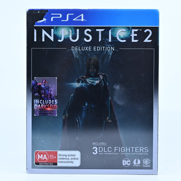 Injustice 2: Deluxe Edition - Steelbook - Sony Playstation 4 / PS4 Game