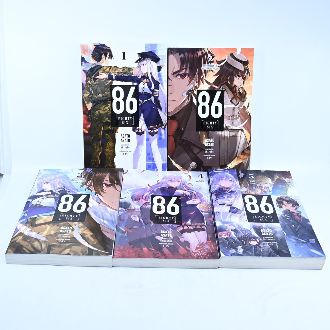 Eighty Six / 86 - Volumes 1-5 - Asato Asato - Yen On - Light Novel