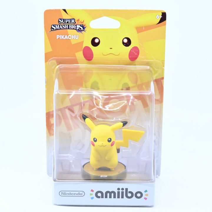 SEALED! Pikachu Amiibo No. 10 - Super Smash Bros. - Toy