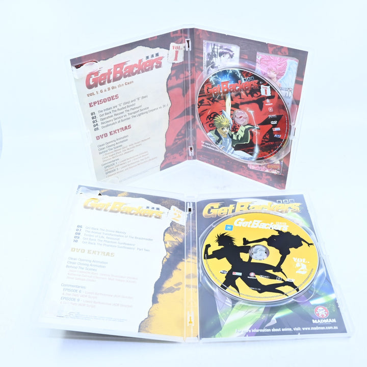 Get Backers - Collection 1 & 2 - Region 4 - Madman - Anime DVD