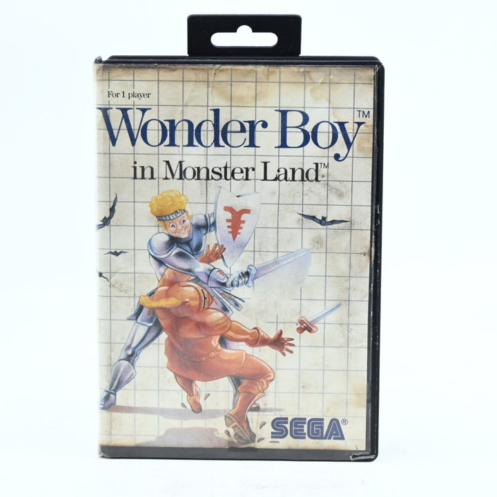 Wonder Boy In Monster Land - Sega Master System Game - PAL - FREE POST!