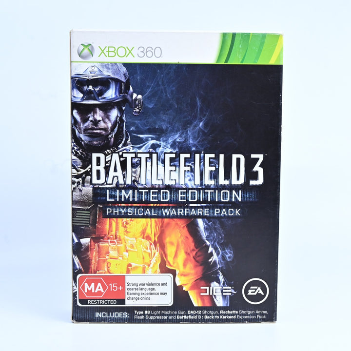 Battlefield 3: Limited Edition - Physical Warfare Pack - Xbox 360 Game - PAL