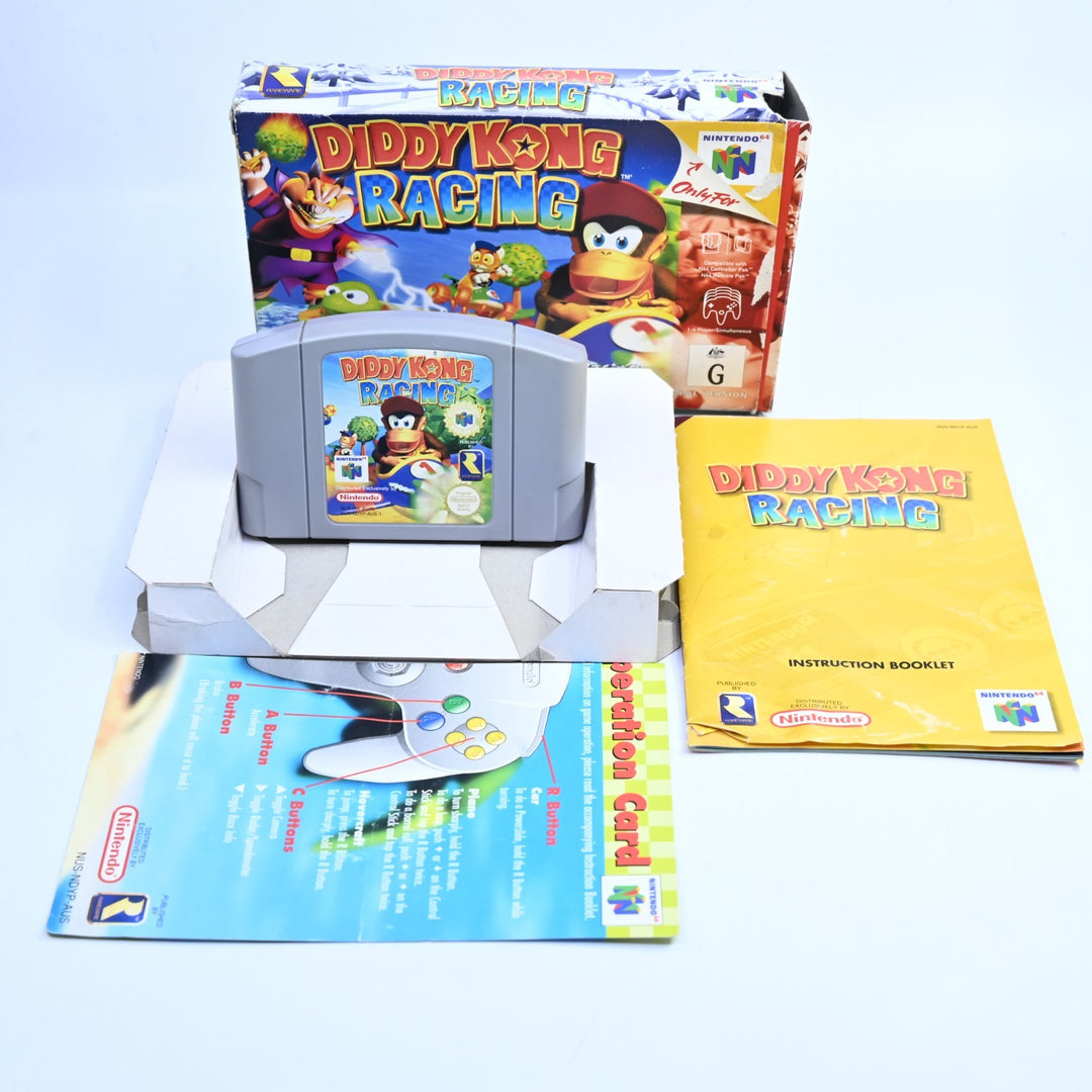 Diddy Kong Racing - N64 / Nintendo 64 Boxed Game - PAL - FREE POST!