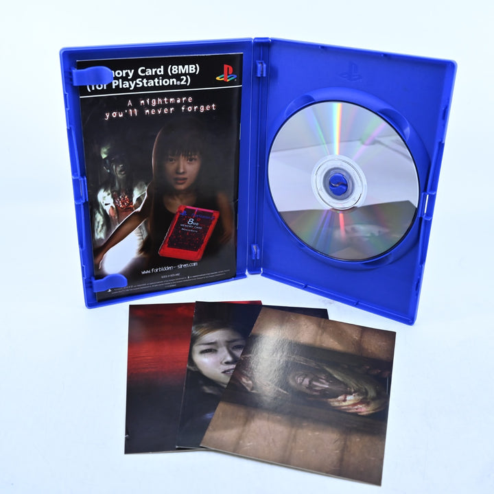 Forbidden Siren - Sony Playstation 2 / PS2 Game + Manual - PAL