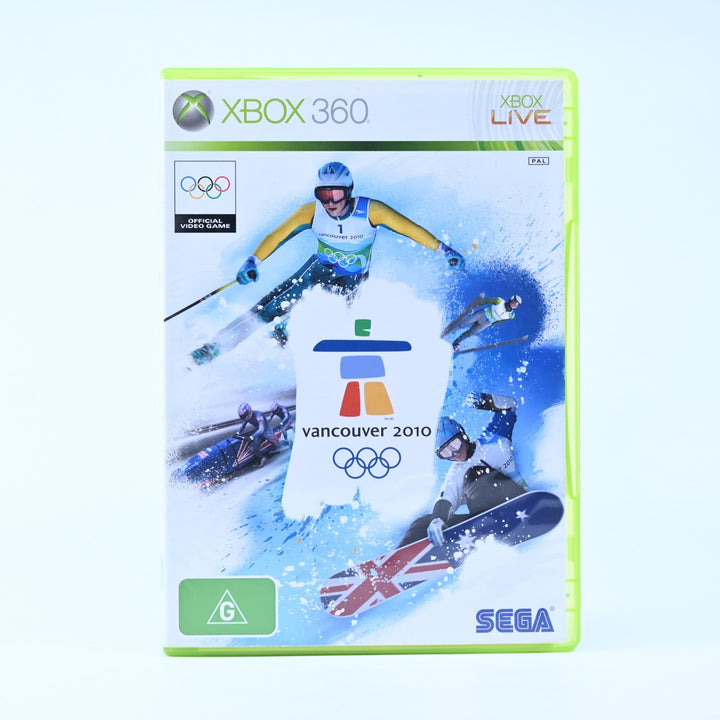 Vancouver 2010 - Xbox 360 Game + Manual - PAL - MINT DISC!