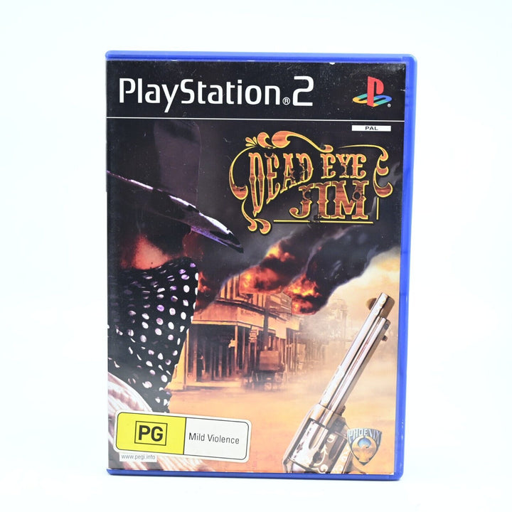 Dead Eye Jim - Sony Playstation 2 / PS2 Game - No Manual - PAL - MINT DISC!