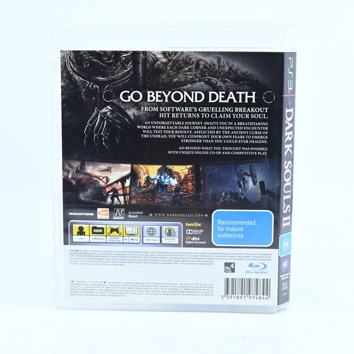 Dark Souls II - Sony Playstation 3 / PS3 Game + Manual - PAL