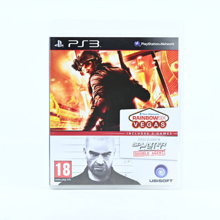 Tom Clancy's Rainbow Six Vegas + Splinter Cell Double Agent - PS3 Game