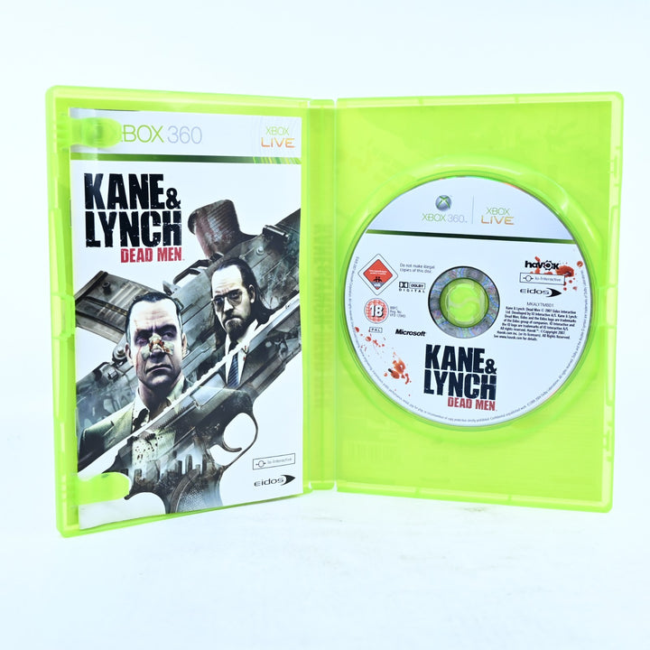 Kane & Lynch: Dead Men - Xbox 360 Game + Manual - PAL - MINT DISC!
