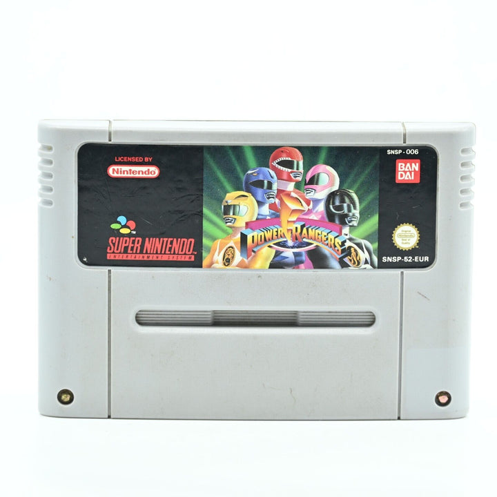 Power Rangers - Super Nintendo / SNES Game - PAL - FREE POST!