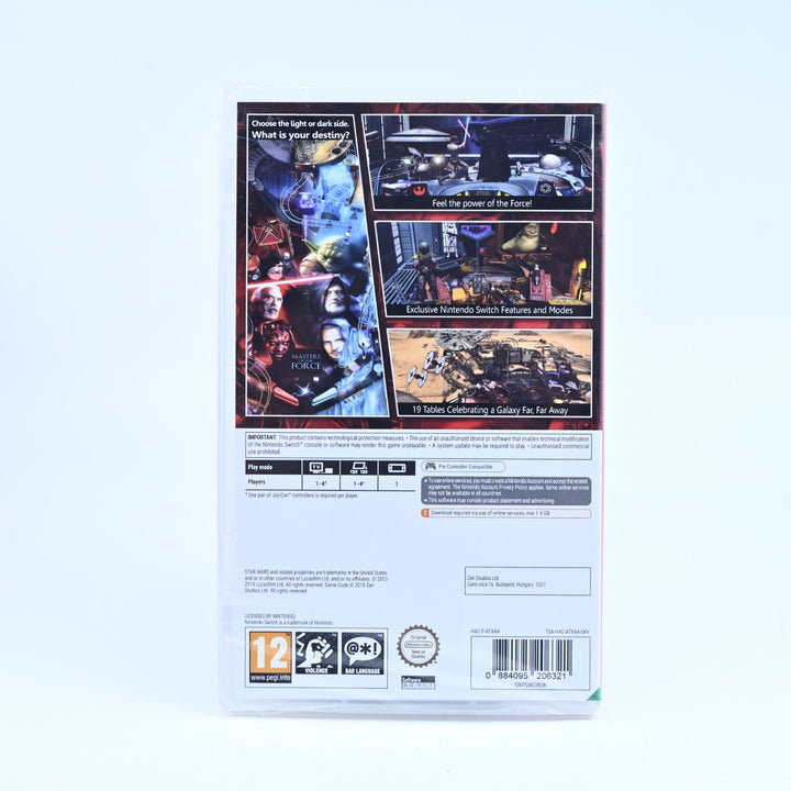 SEALED! Star Wars Pinball - Nintendo Switch Game - FREE POST!