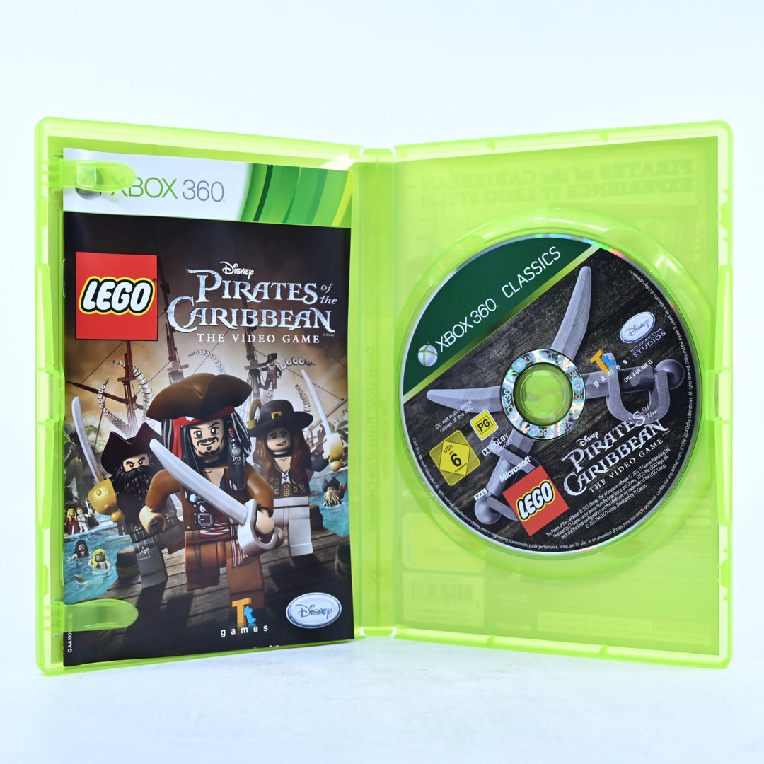 LEGO Pirates of the Caribbean  - Xbox 360 Game + Manual - PAL - MINT DISC!