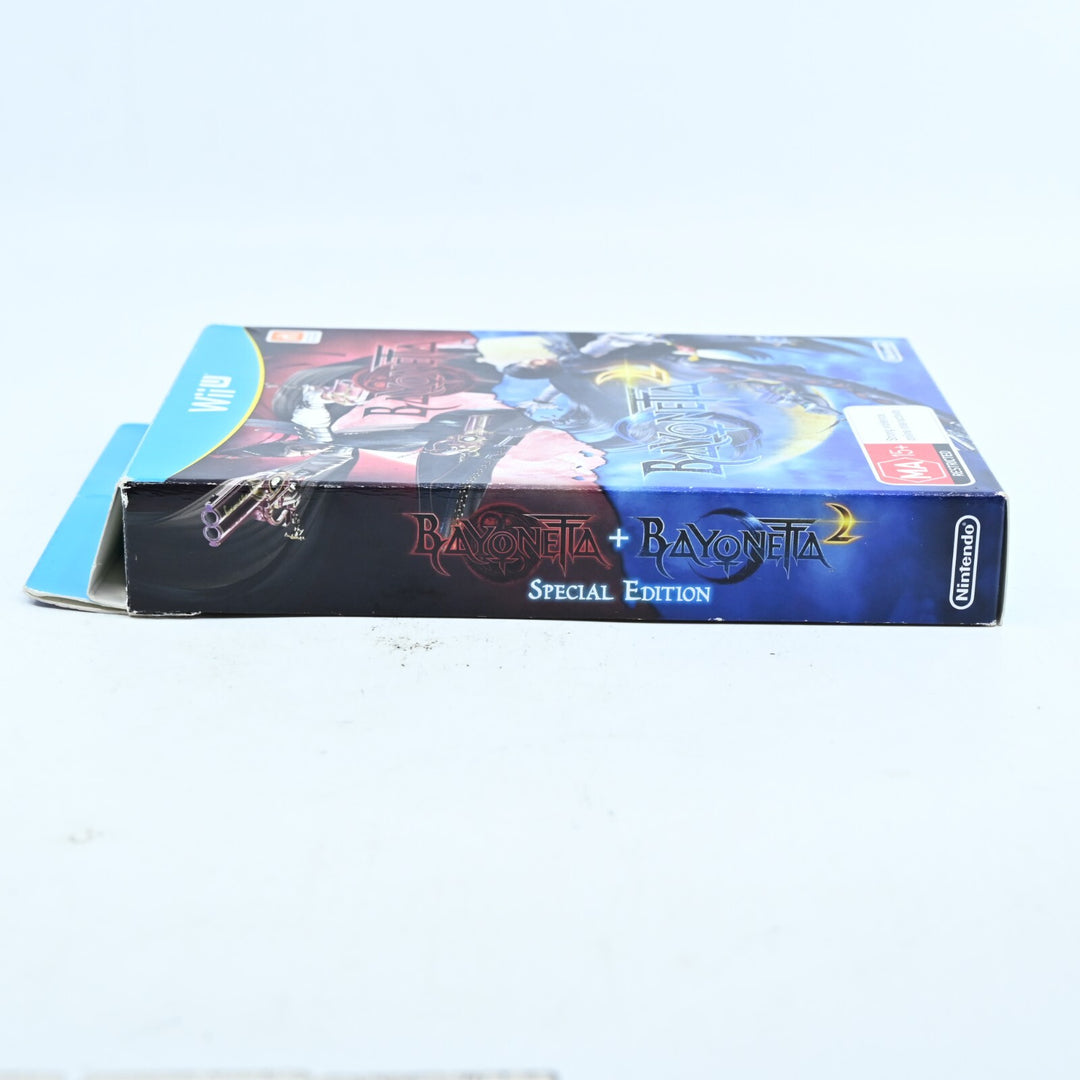 Bayonetta & Bayonetta 2 Special Edition - Nintendo Wii U Game - PAL - MINT DISC!