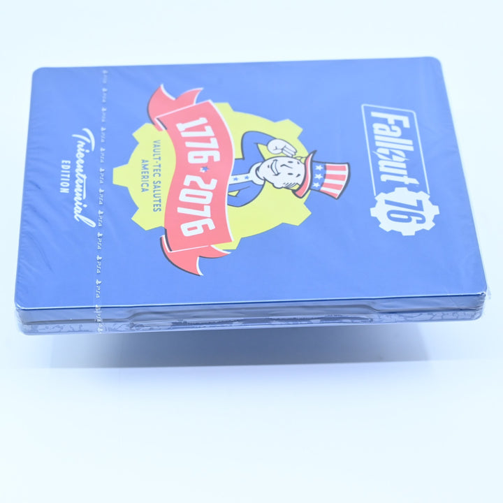 SEALED! Fallout 76 - Steelbook +  7" Record Take Me Home Country Roads  PS4 Game
