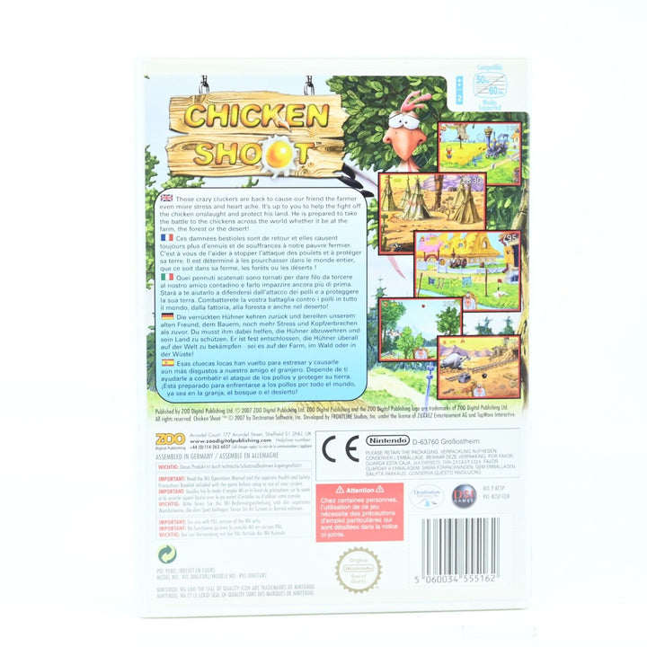 Chicken Shoot - Nintendo Wii Game - PAL - FREE POST!