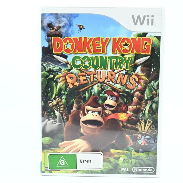 Donkey Kong Country Returns - Nintendo Wii Game - PAL - FREE POST!