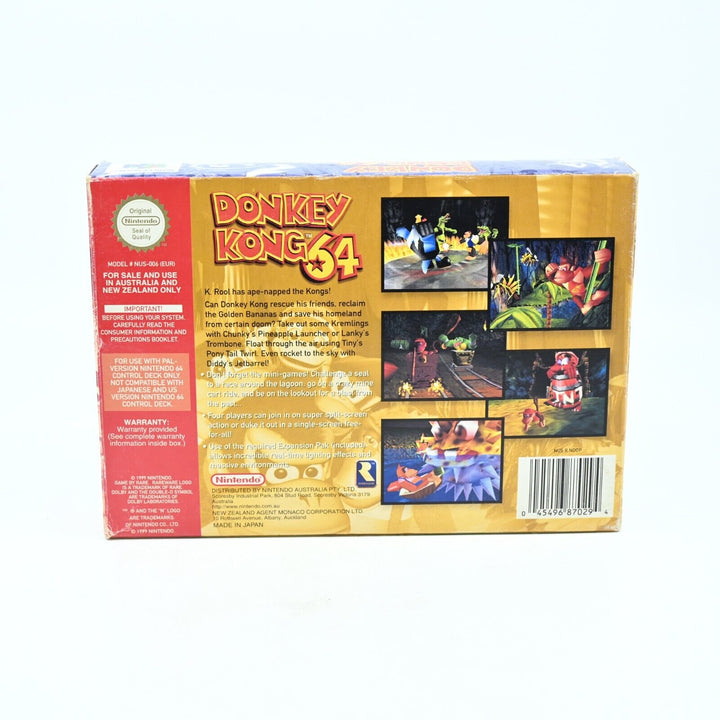 Donkey Kong 64 - N64 / Nintendo 64 Boxed Game - PAL - FREE POST!