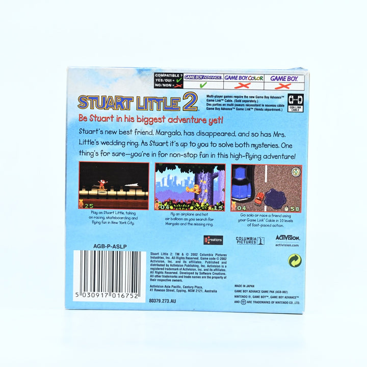 Stuart Little 2 - Nintendo Gameboy Advance / GBA Boxed Game - PAL - FREE POST!