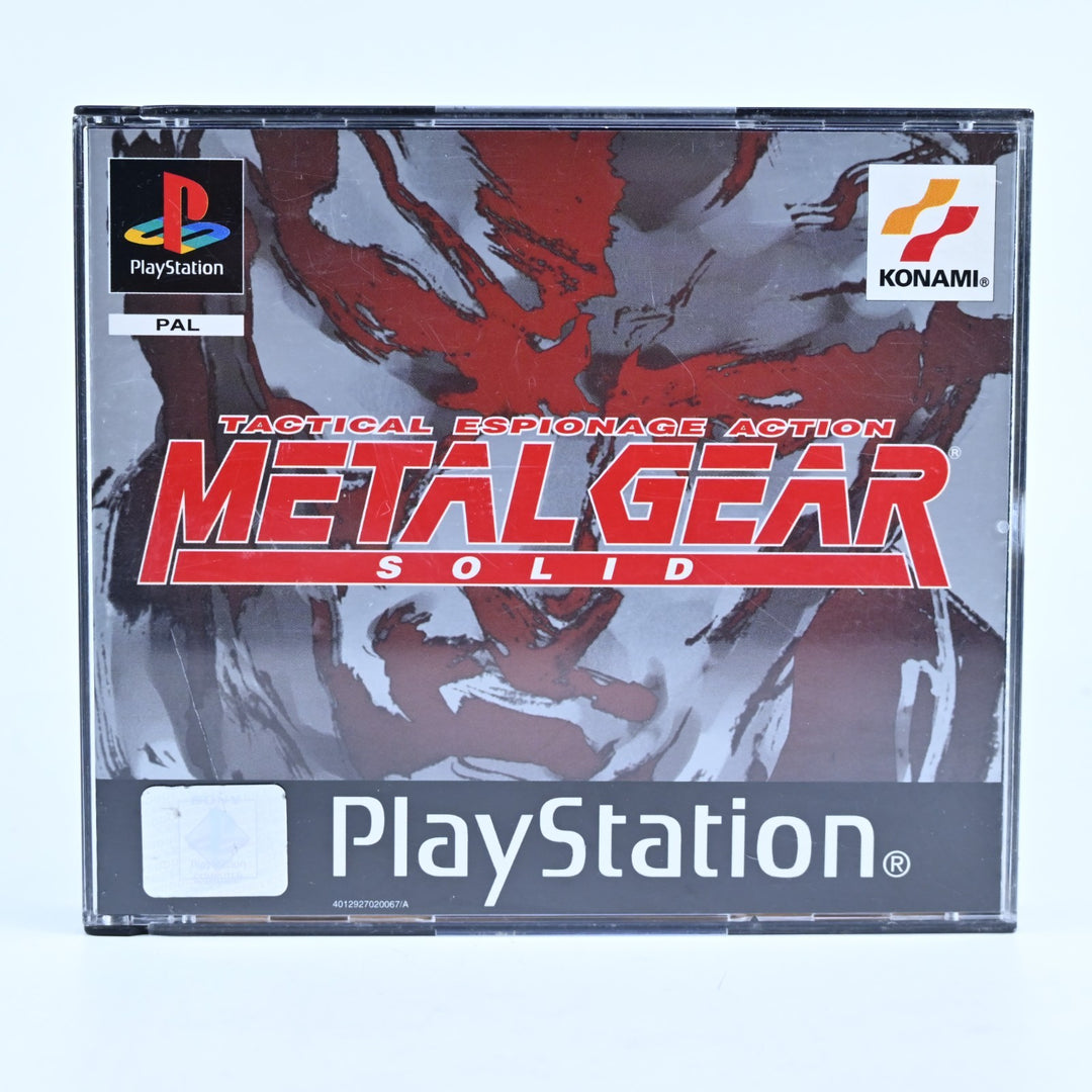Metal Gear Solid - Sony Playstation 1 / PS1 Game - No Manual - No Demo - PAL