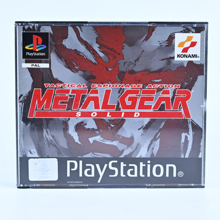 Metal Gear Solid - Sony Playstation 1 / PS1 Game - No Manual - No Demo - PAL