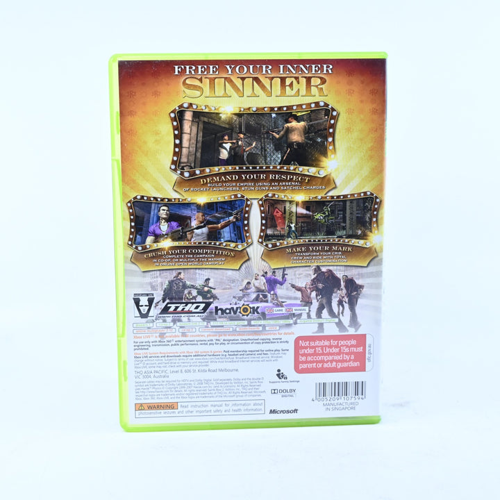 Saints Row 2 - Xbox 360 Game + Manual - PAL - MINT DISC!