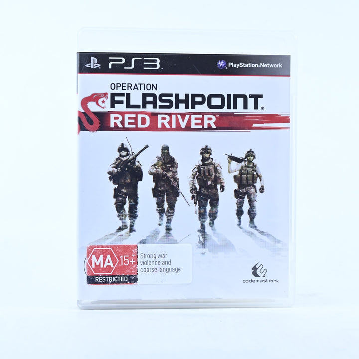 Operation Flashpoint: Red River - Sony Playstation 3 / PS3 Game + Manual
