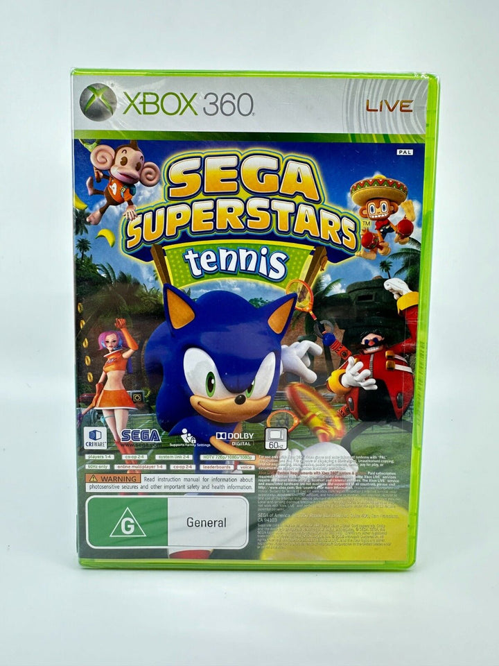 SEALED! Sega Superstars Tennis - Xbox 360 Game - PAL - FREE POST!