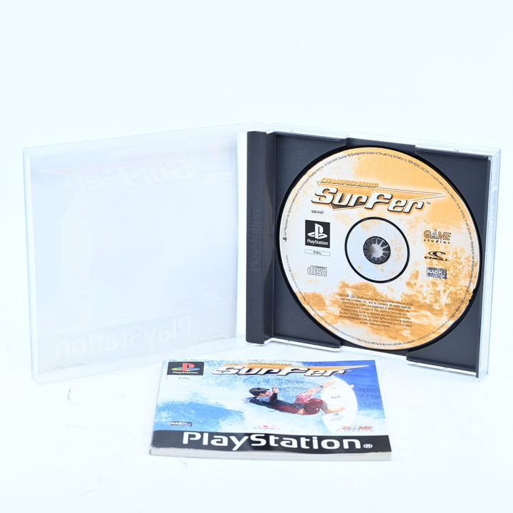 Championship Surfer - Sony Playstation 1 / PS1 Game + Manual - PAL - MINT DISC!