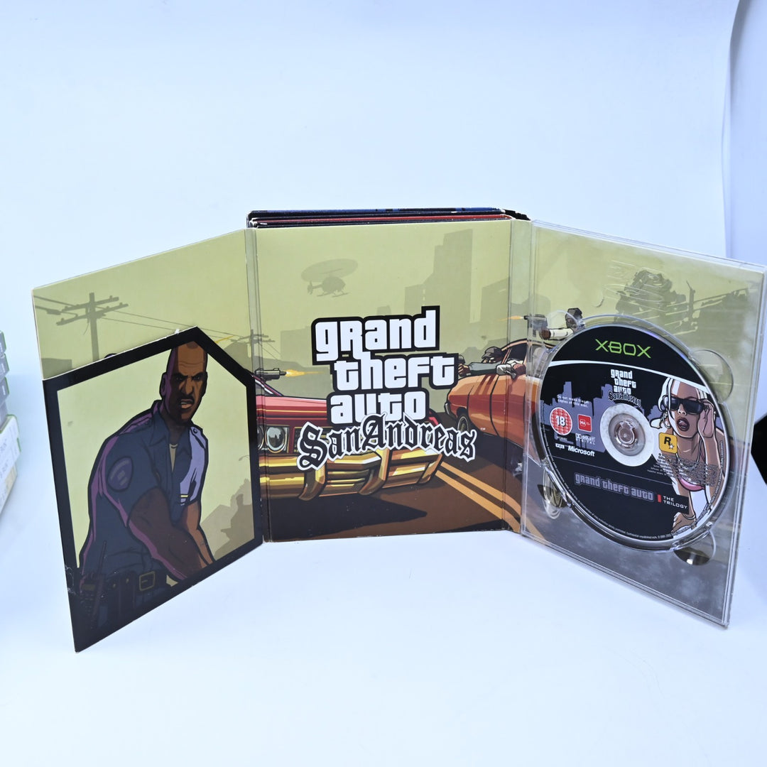 Grand Theft Auto: The Trilogy - Original Xbox Game + 1 Manual - PAL - MINT DISC!