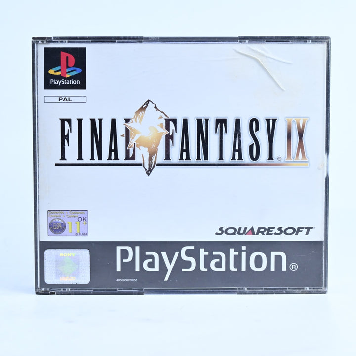 Final Fantasy IX - Sony Playstation 1 / PS1 Game + Manual - PAL - MINT DISC!