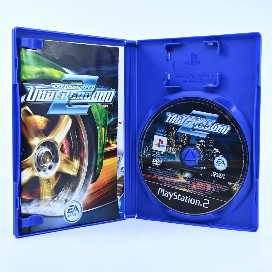 Need for Speed Underground 2 - Sony Playstation 2 / PS2 Game + Manual - PAL