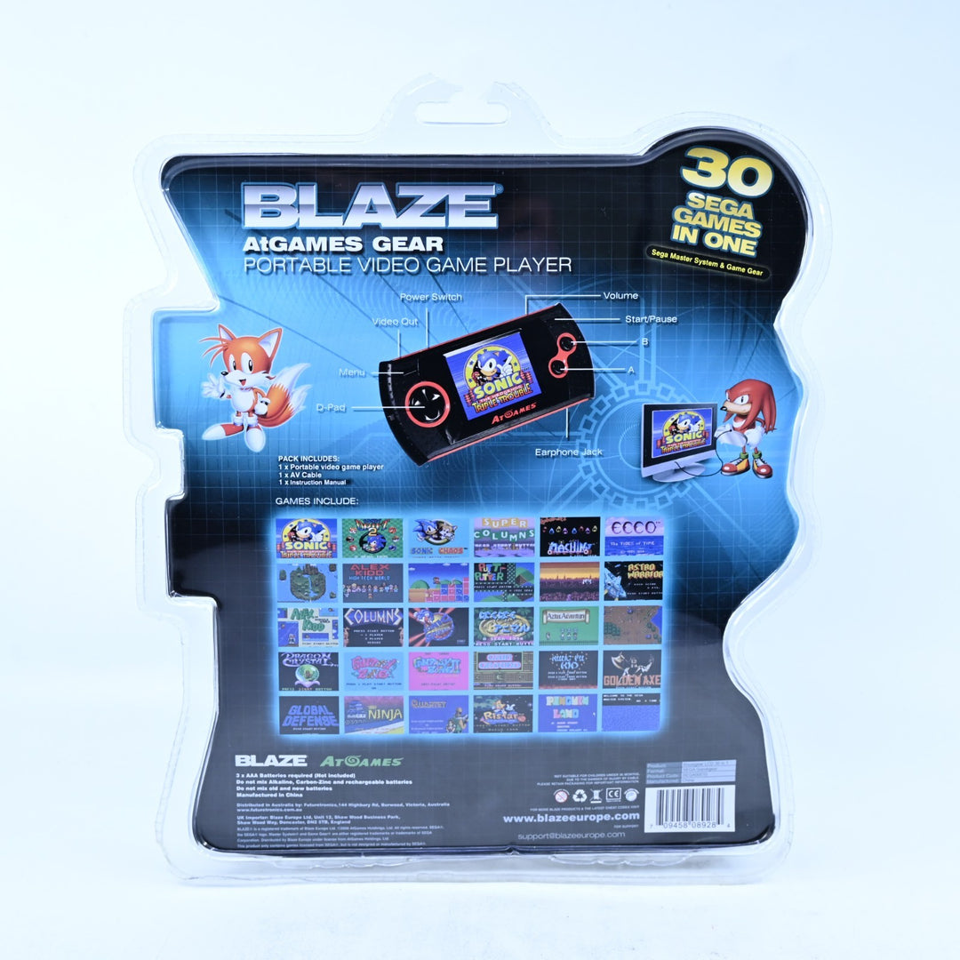 SEGA Portable Video Game Player - AtGames Gear - Blaze - Electronic Game