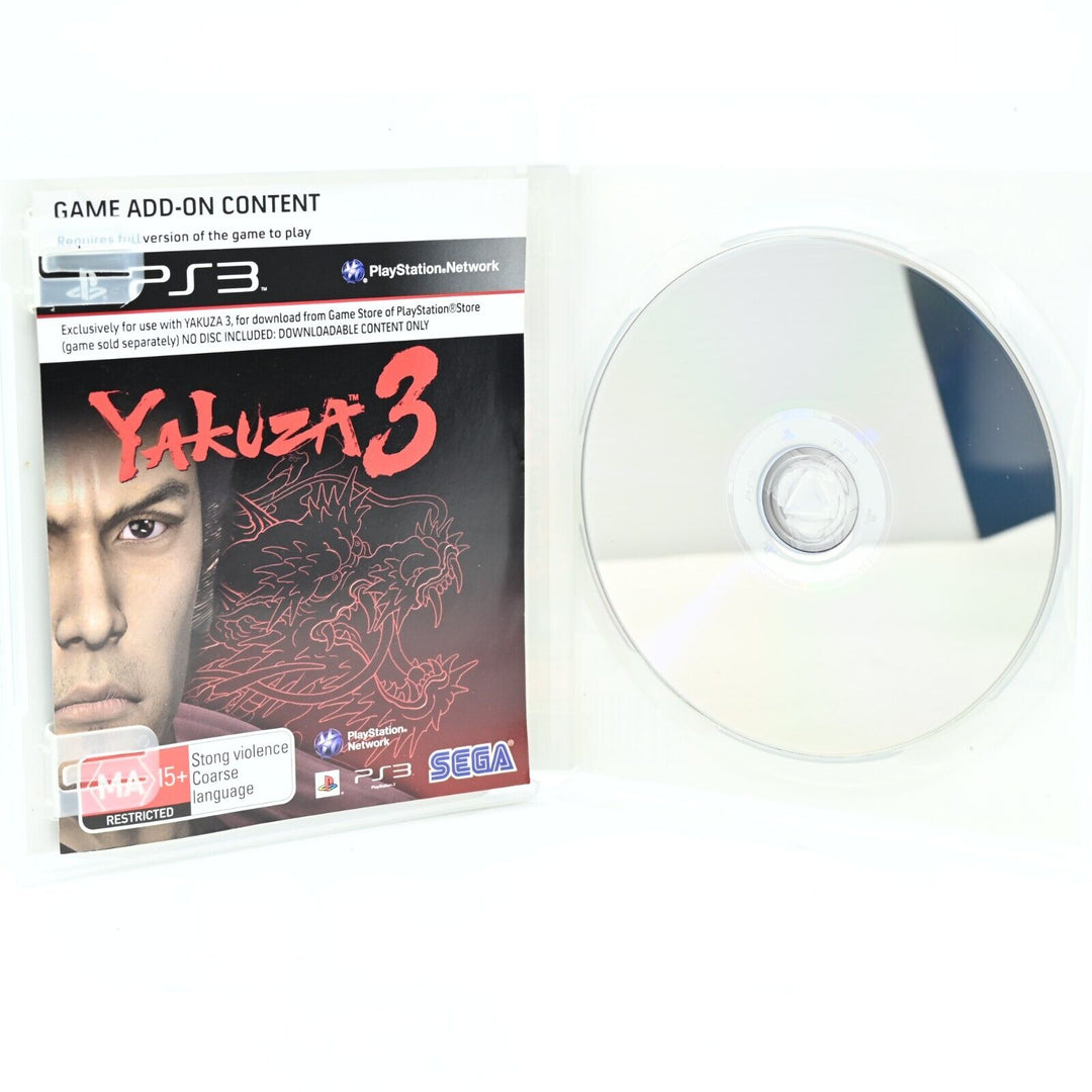 Yakuza 3 + Soundtrack - Sony Playstation 3 / PS3 Game + Manual - FREE POST!