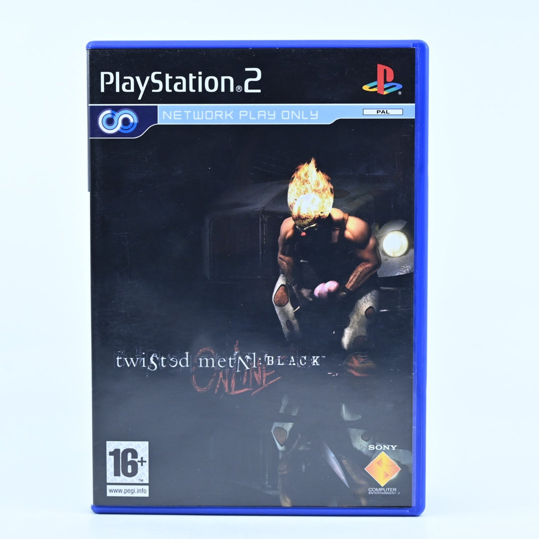 Twisted Metal: Black - Sony Playstation 2 / PS2 Game + Manual - PAL - MINT DISC!
