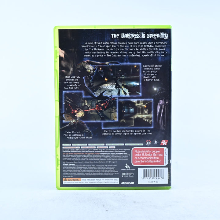 The Darkness - Xbox 360 Game + Manual - PAL - MINT DISC!