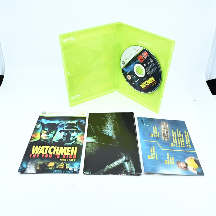 Watchmen The End is Nigh Parts 1 and 2 - Xbox 360 Game + Manual - PAL