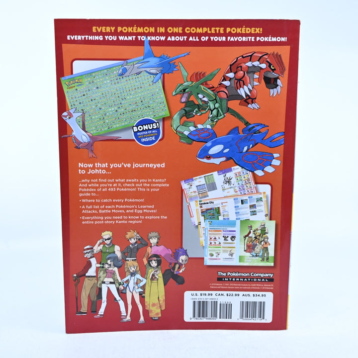 Pokemon HeartGold & SoulSilver - Kanto Guide & National Pokedex Vol 2 + Poster