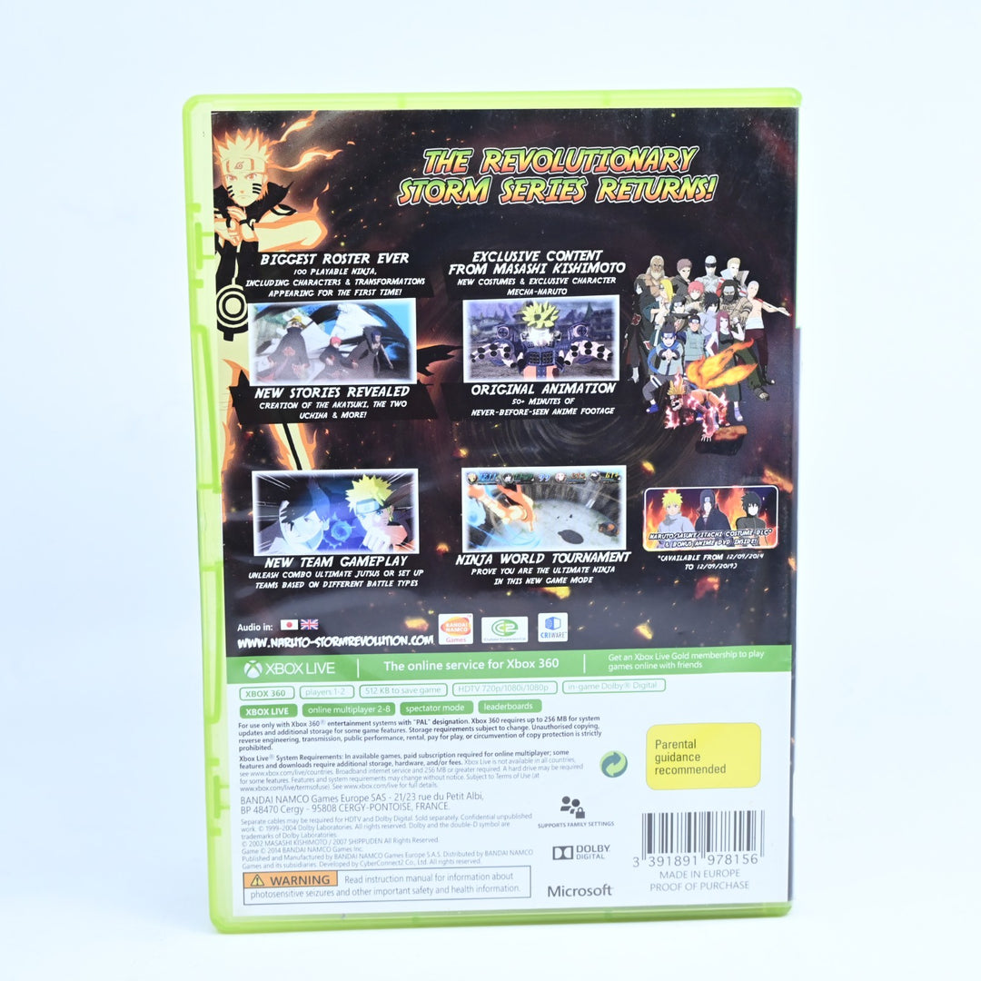 Naruto Shippuden: Ultimate Ninja Storm Revolution - Xbox 360 Game + DVD - PAL
